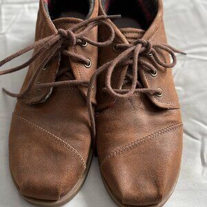 BOBS from Skechers Dark Brown Lace-Up Booties